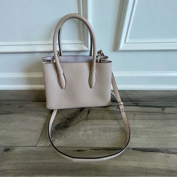 Kate Spade Eva Small Satchel Crossbody  Bag Blush - Picture 7 of 10